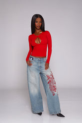 EMPIRE JEAN / RUBY FLEUR