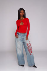 EMPIRE JEAN / RUBY FLEUR