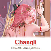 Wuthering Waves Changli Anime Body Pillow Cover