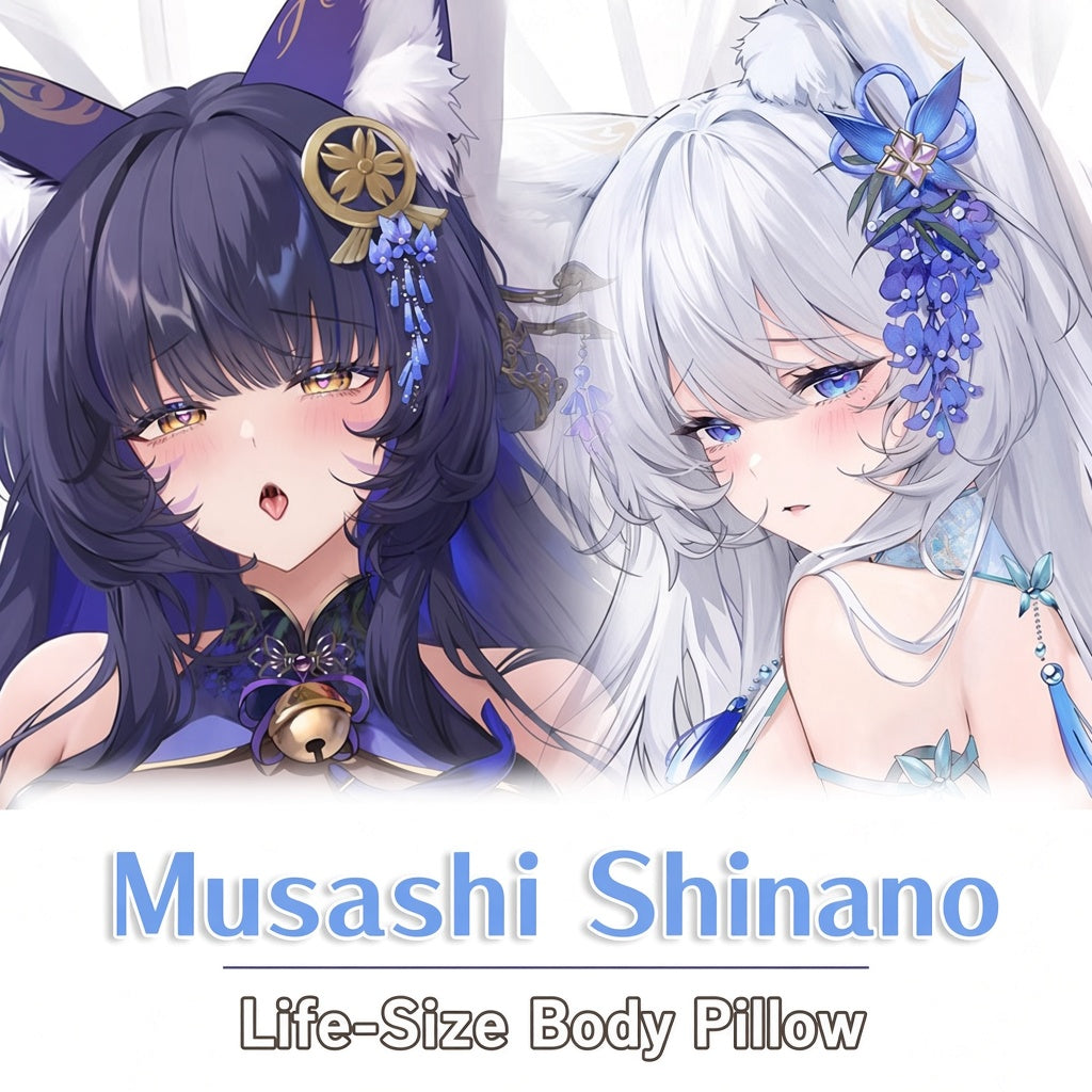 Azur Lane Musashi Anime Body Pillow Case