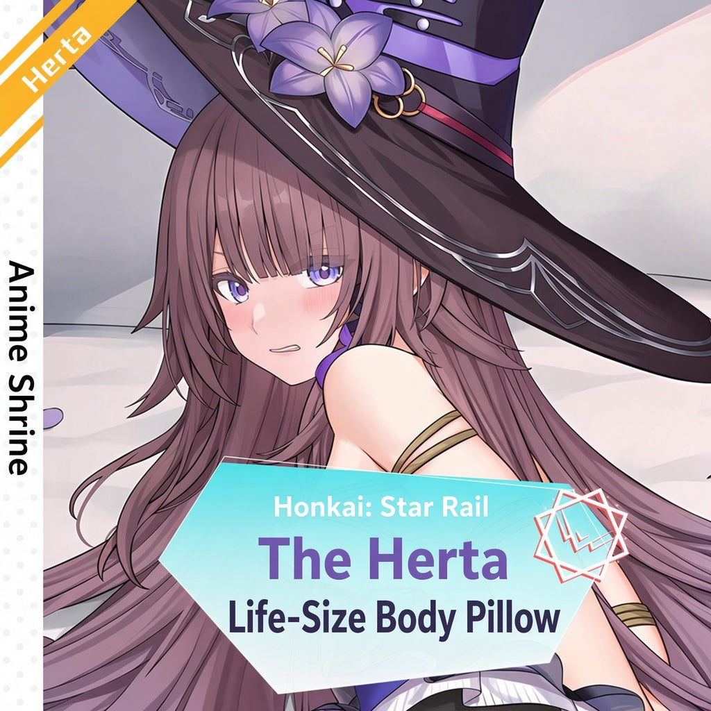 Honkai Star Rail Madam Herta Shibari Anime Body Pillow Cover