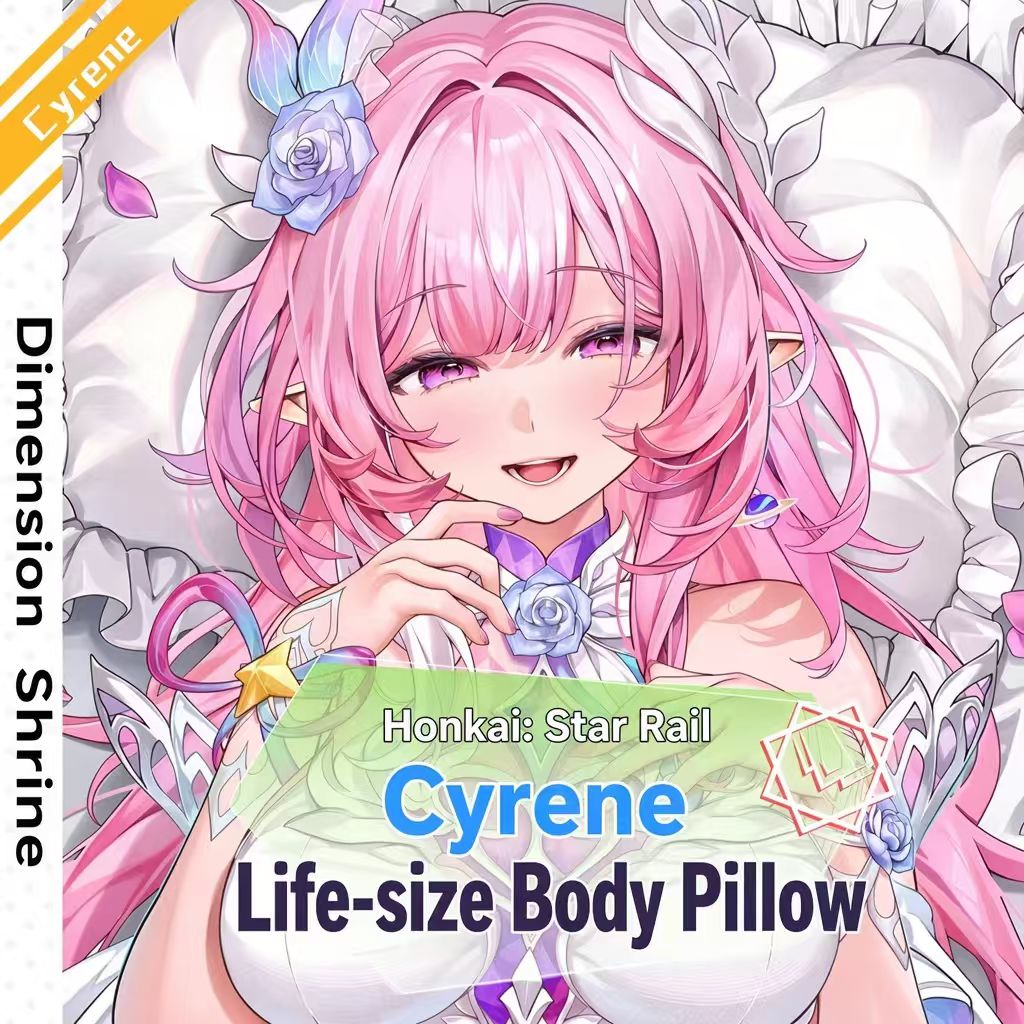 Honkai: Star Rail Cyrene Anime Body Pillow Cover