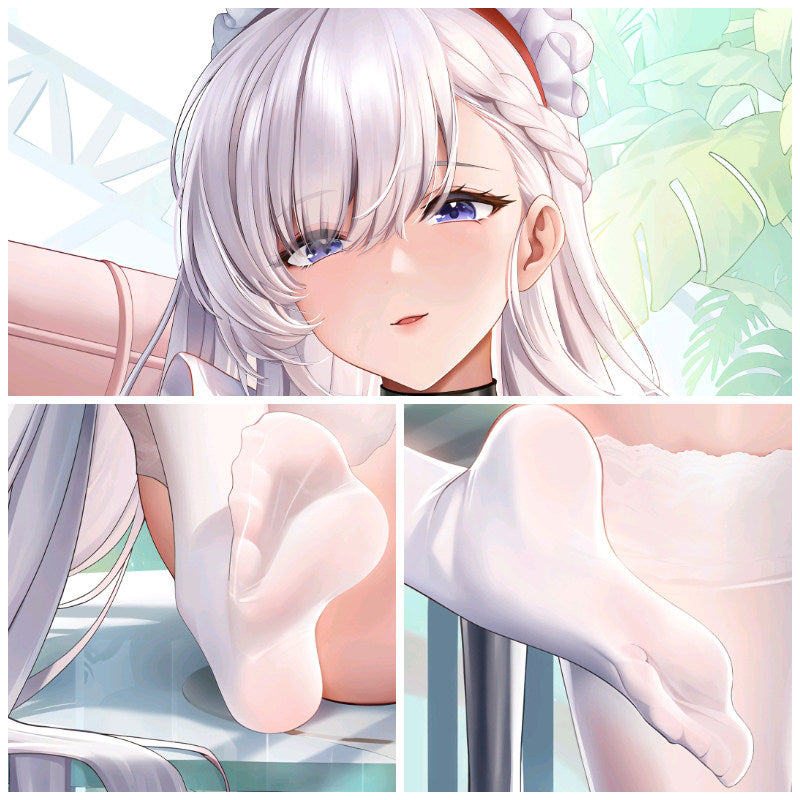 Azur Lane Belfast Anime Body Pillow Cover