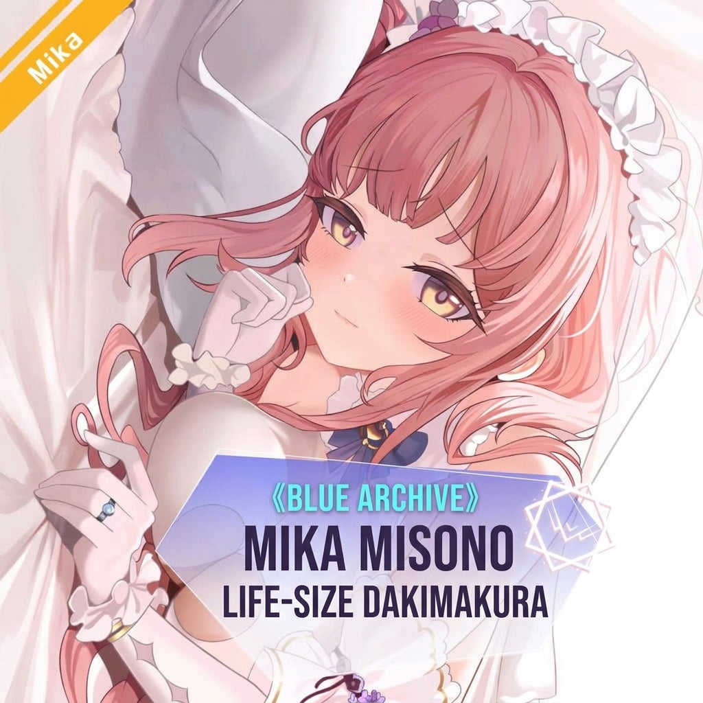 Blue Archive Mika Misono Anime Body Pillow Cover