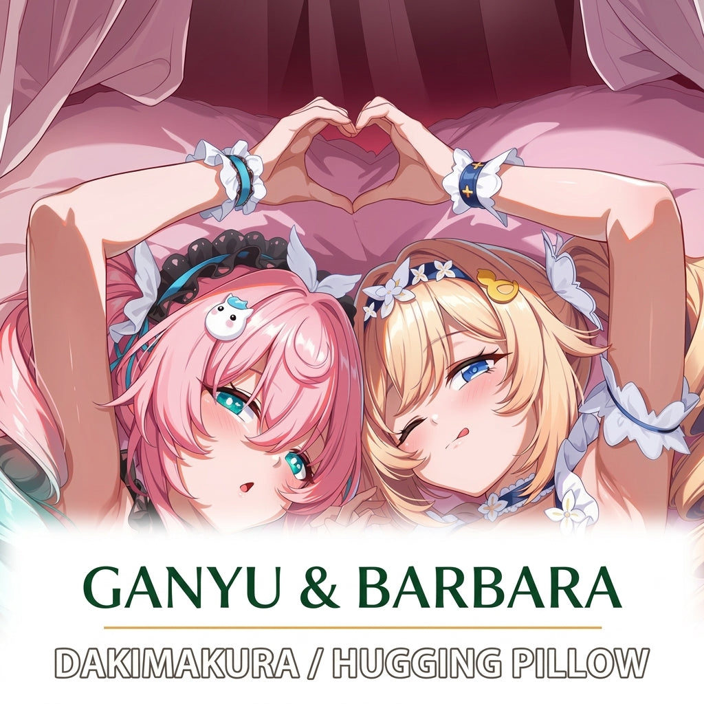 Genshin Impact Barbara Anime Body Pillow Cover