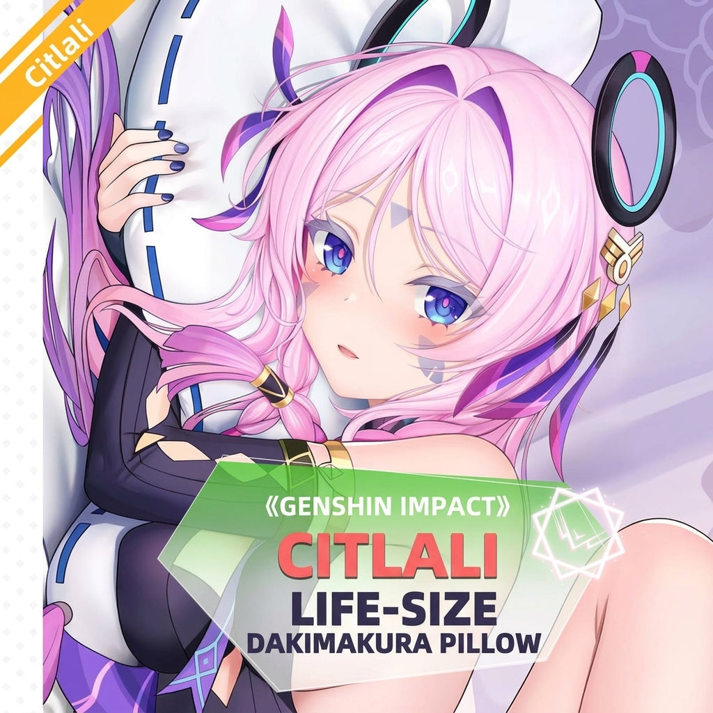 Genshin Impact Citlali Anime Body Pillow Cover