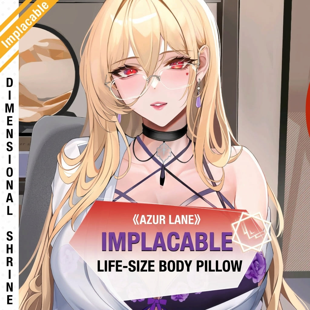 Azur Lane Implacable Office Anime Body Pillow Cover
