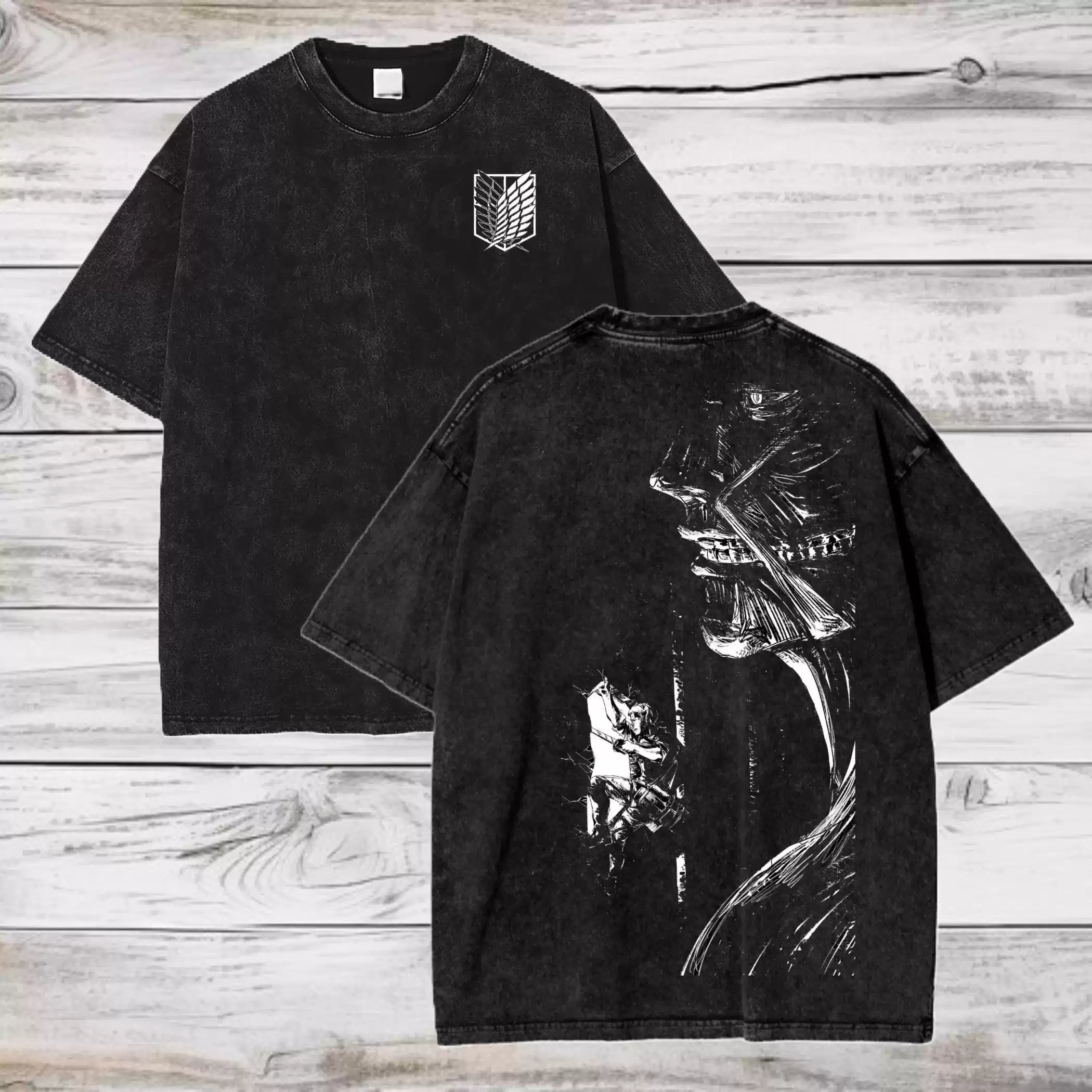 Eren Titan Savage Profile Tee
