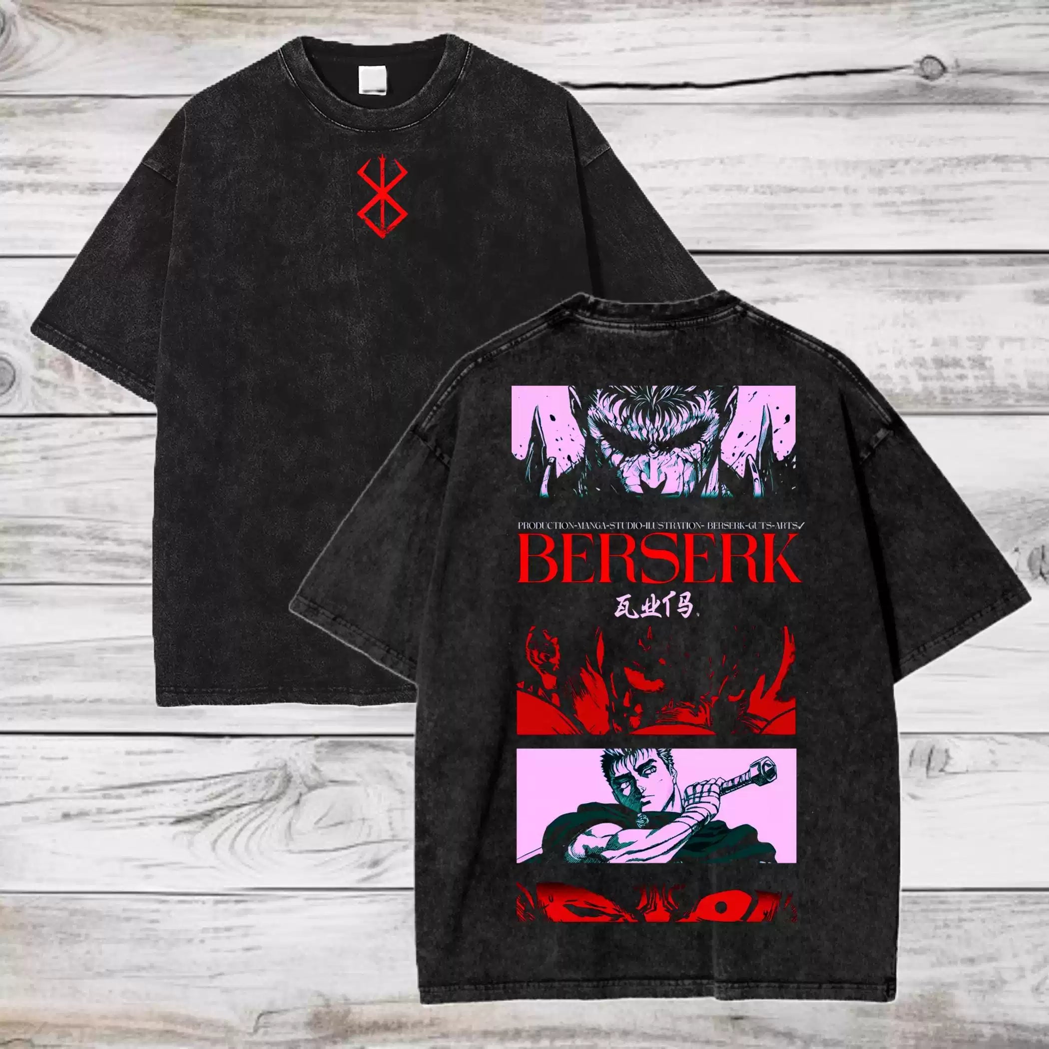 Guts Black Swordsman Riot Tee