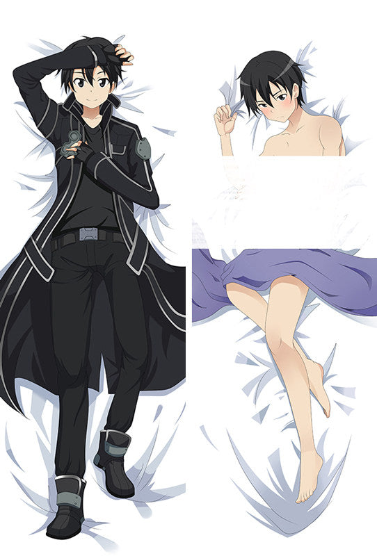 Sword Art Online Kirito Anime Body Pillow Cover