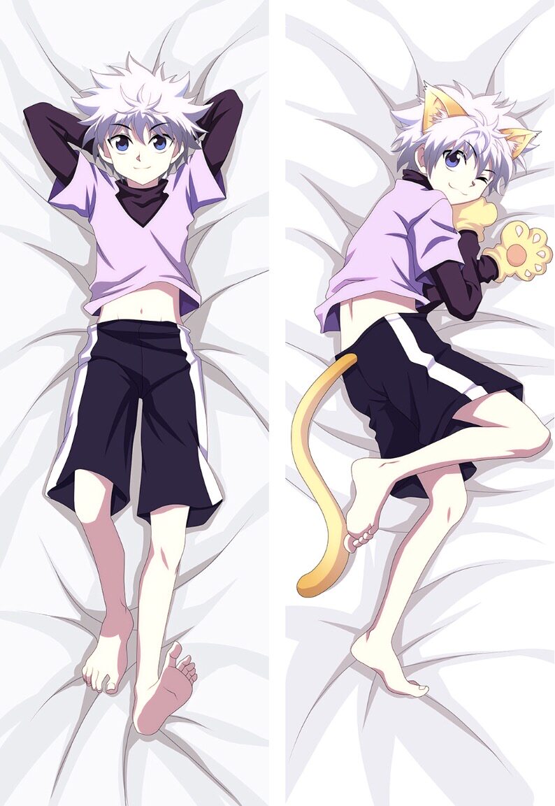 Hunter x Hunter Killua Hisoka Kurapika Anime Body Pillow Cover