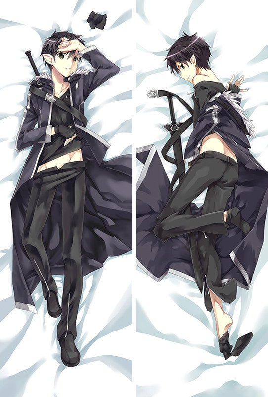 Sword Art Online Kirito Anime Body Pillow Cover